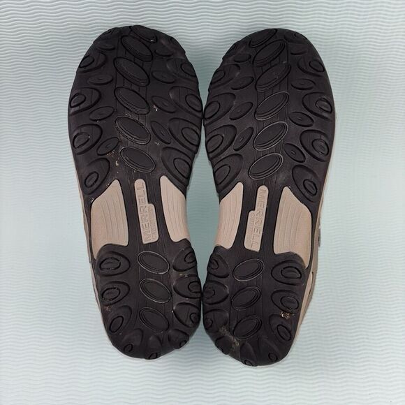 Merrell Outback Trail Chaser Outdoor Shoes Sneakers Tan Orange Big Kids Size 7M - Picture 7 of 9